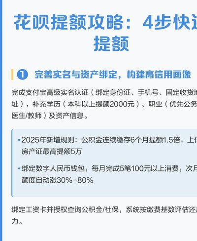 花呗额度怎么转现？4招教你灵活变现