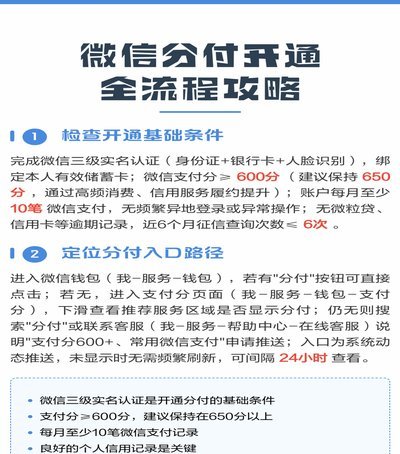 微信分付2021新机制：支付工具如何变革资金结算