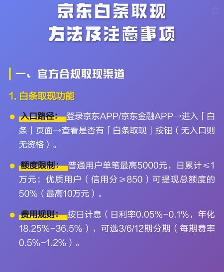 京东白条怎么提现到银行卡额度怎么换成现金
